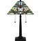 Quoizel Tiffany Table Lamp Tiffany 2 Lights Matte Black TF16144MBK - alternate 3